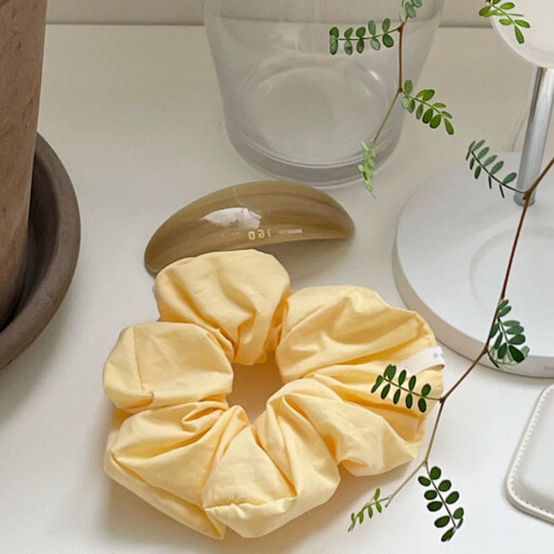 

oar Vintage Shirt Scrunchie [Lemon] Lemon