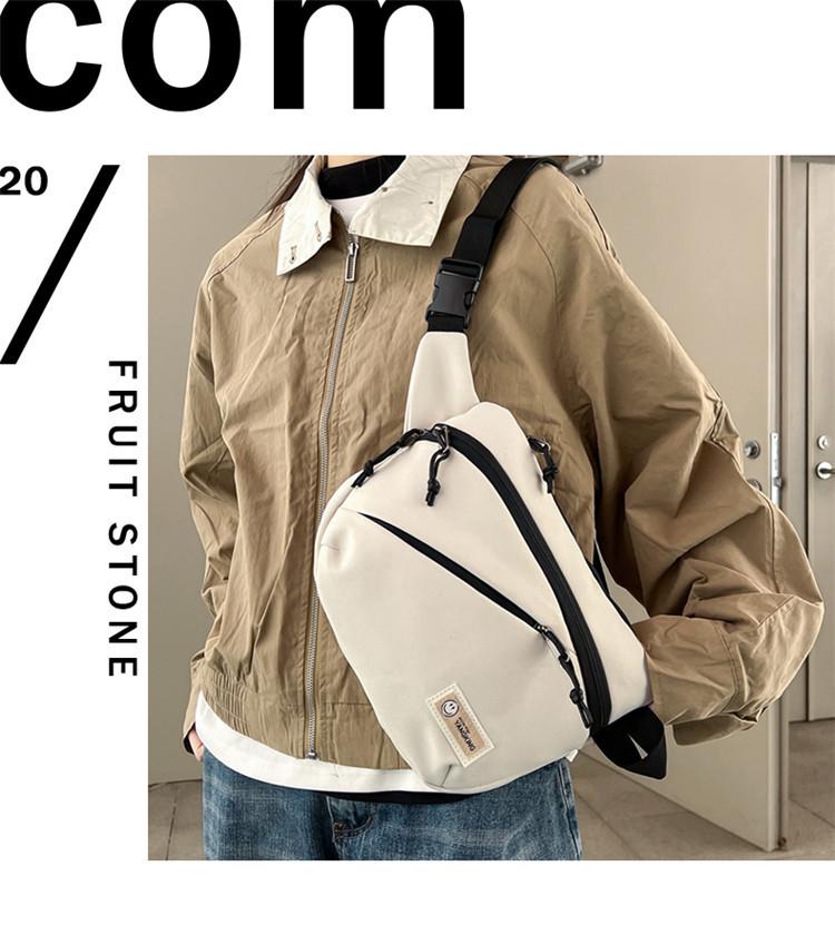 Unisex Crossbody Chest Bag - Versatile, Fashionable Large Capacity Backpack