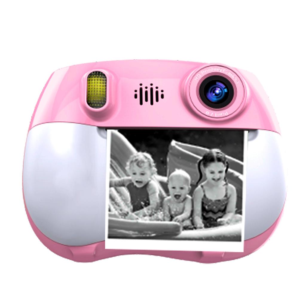 Kids   Print Camera 2 Lens 1080P Digital Video Camera for Kids Age 3+ Yrs Old 2.4 Inch Screen Toddler Travel Camera for Boys Girls with Color Pe