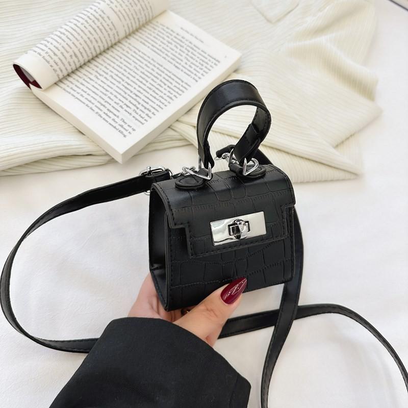 And Fashionable Stylish Small Square Bag With Shoulder Strap For Girl Out Go