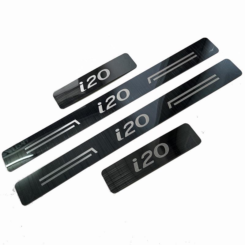 

Stainless Steel Right-Angle Door Sill Protectors & Universal Collision Strips for i20