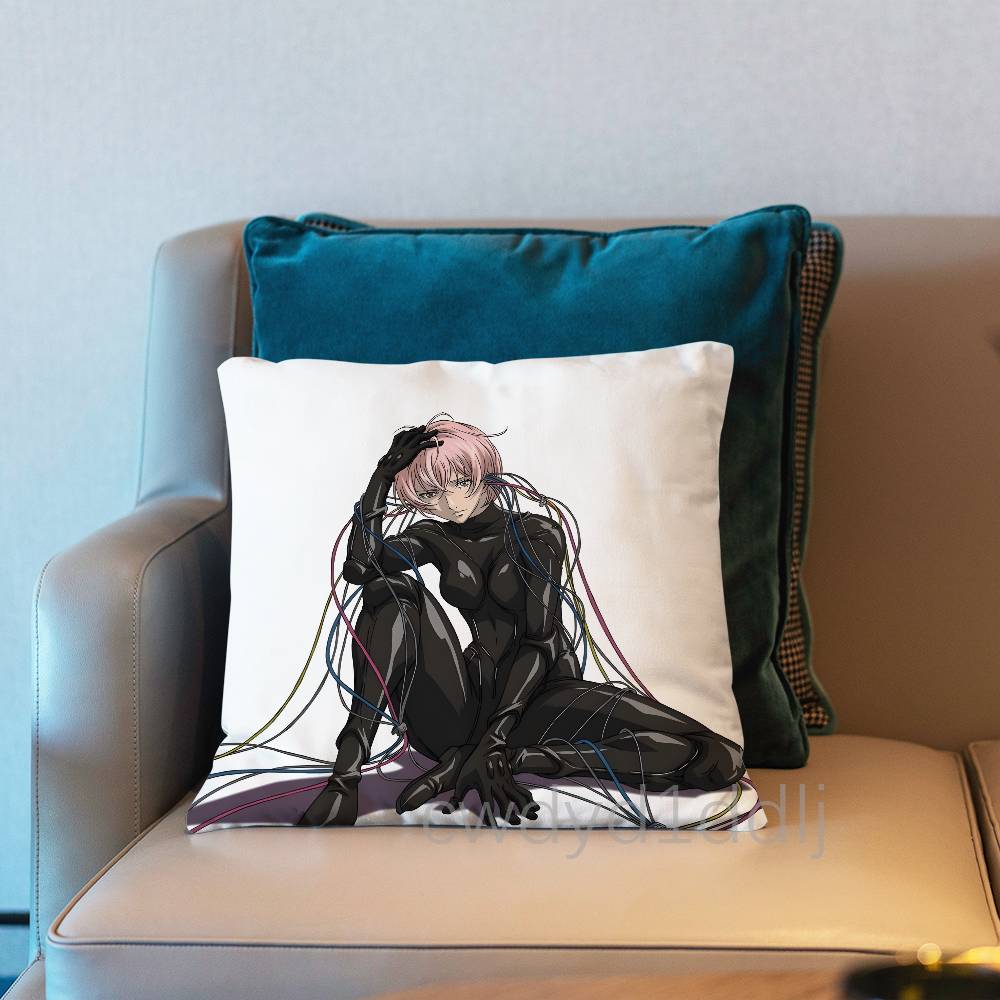 

TTainy DATA Pillow Case Short Plush Sofa Decorative Gift Home Doublesided Printing Cushio 30x30cm