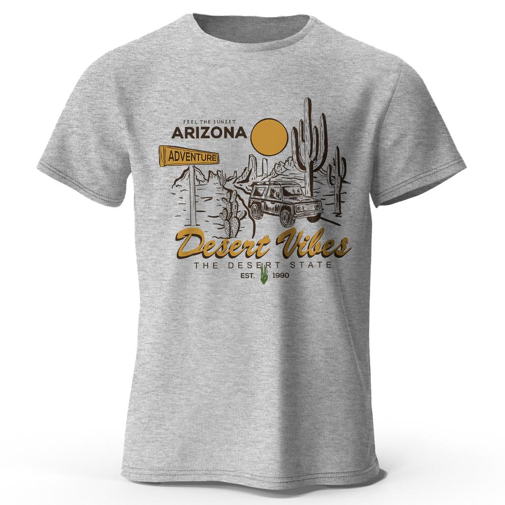 Desert Rally Retro 4x4 Printed Unisex Men Women TShirt Tees Tops 100 Cotton Dakar Race Graphic Dune Explorer S