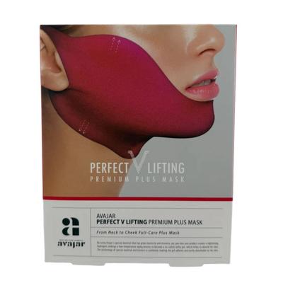 Perfect V Lifting Premium Plus Mask 5 Sheets | Double Chin & Cheek Firming Care