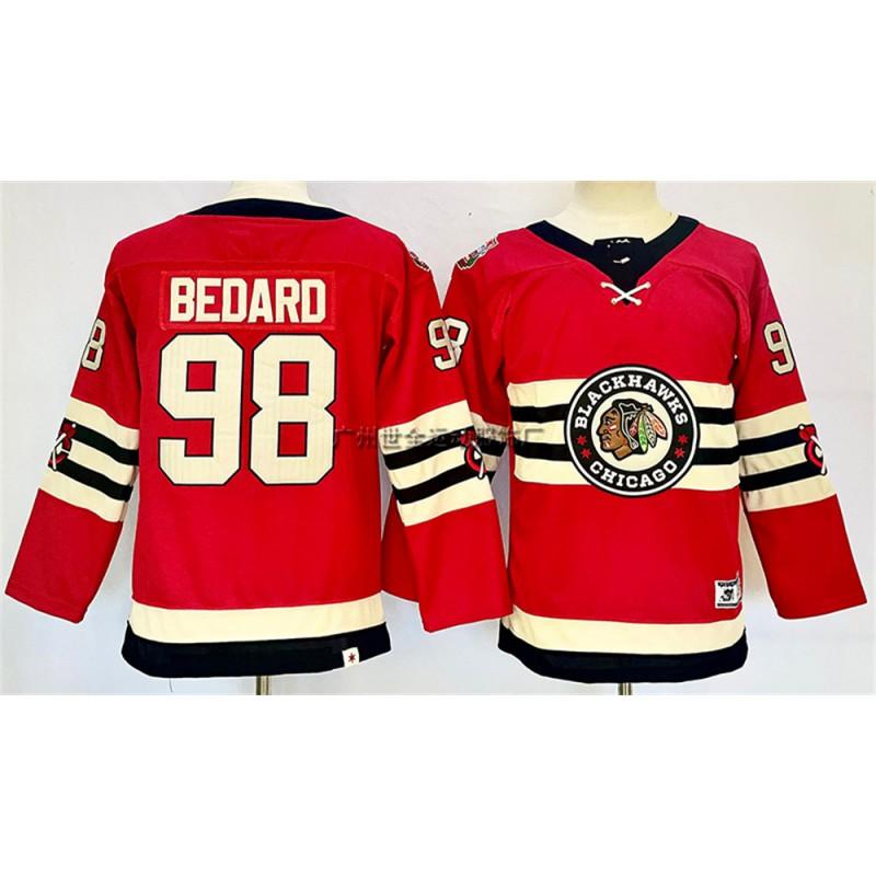 Kids Ice Hockey Jersey Toronto Maple Leafs Minnesota Edmonton Oilers Utah Team Uniform Boys