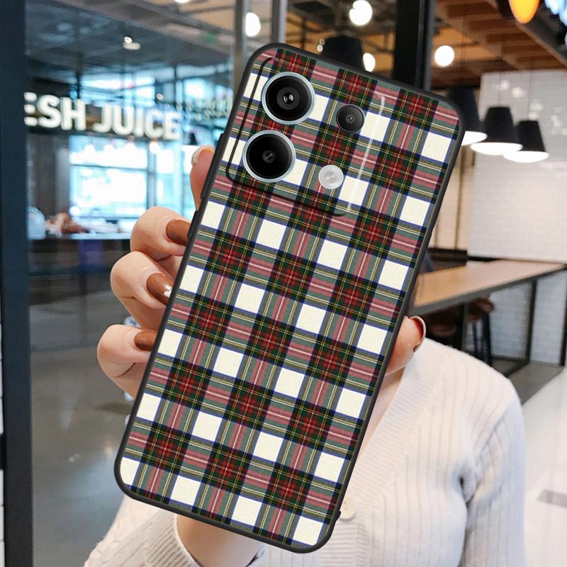 

Чехол Clan Stewart Dress Tartan Plaid для Xiaomi Redmi Note 14 Pro 10 11 12 13 15 Pro Plus Redmi 15 10C 12C 13C 14C 15C Redmi 13 4G