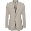 Baoxiniao Men's Plaid Jacquard Business Casual Blazer