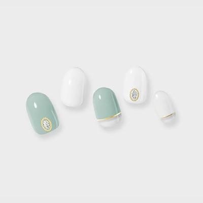 Kiss New York Gelub My Me Gel Nail 24 Pieces (Antique Moment)
