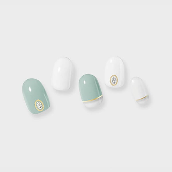 

Kiss New York Gelub My Me Gel Nail 24 Pieces (Antique Moment)