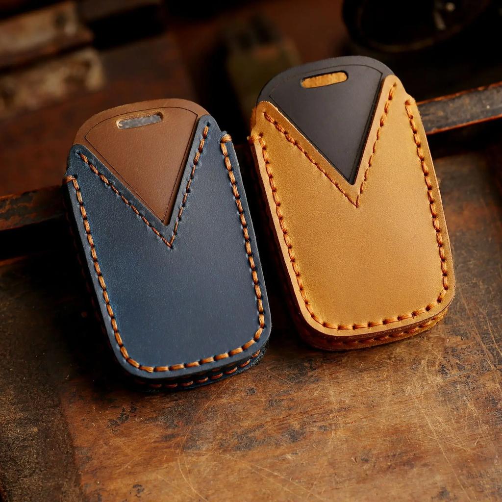 Real Leather Car Key Case Cover Pouch Smart Keyring for Lexus Rx270 Es240 Lx570 Accessories Keychain Holder Shell Fob Protector