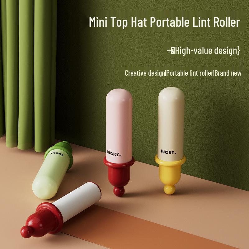 Portable Lint Roller for Clothes & Pet Hair Removal