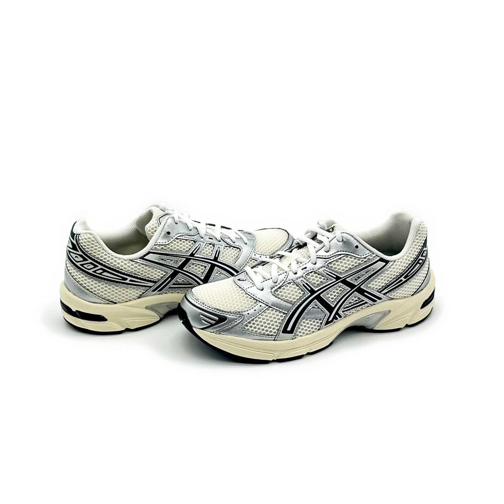 1201A956-100 KITH × Asics Gel-1130 "Cream/Scarab"
