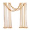 Wedding Arch Chiffon Table Runner Panel Creative Wedding Backdrop for Photo Backdrop Themed Party Carnivals Birthday Baby Shower