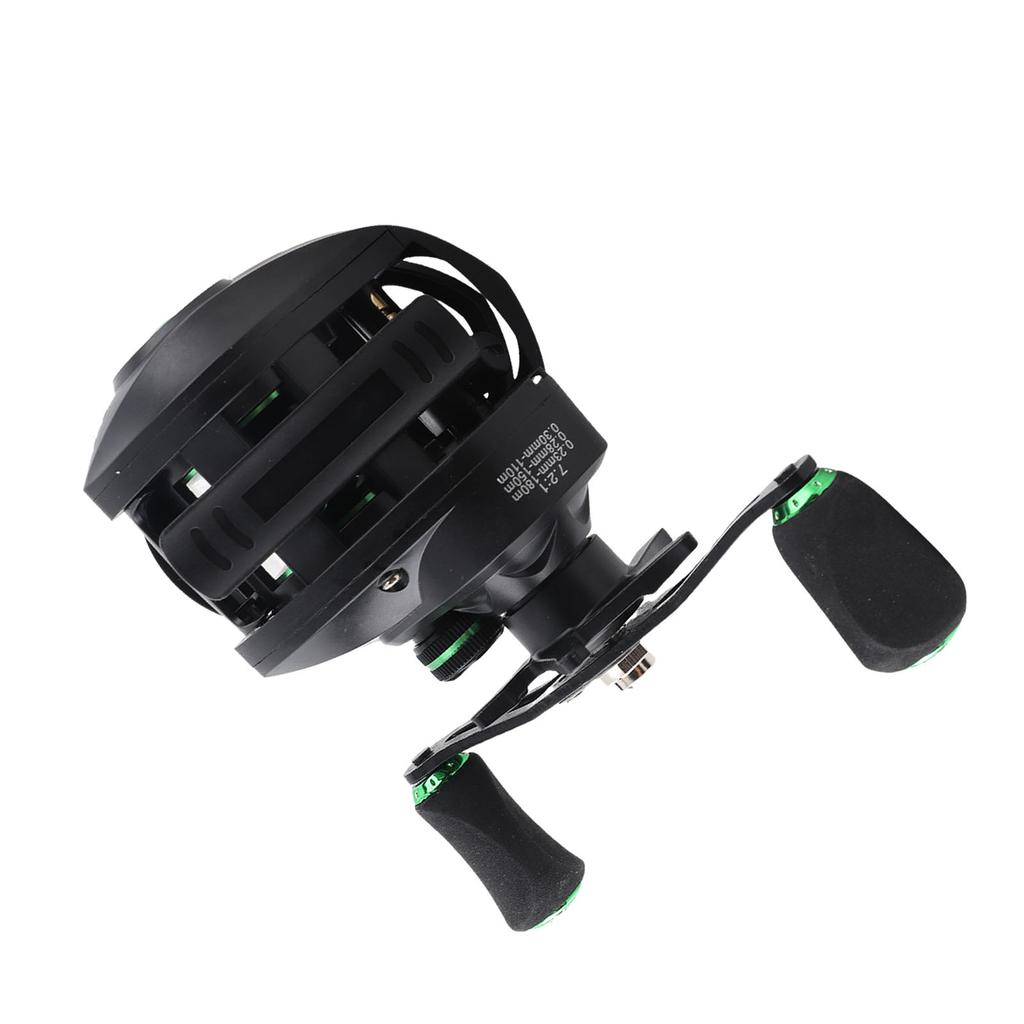 HL Metal Wheel Baitcasting Reel Left Hand Magnetic Brake Fishing Accessory