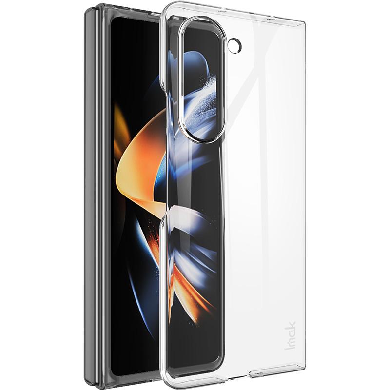 

IMAK Crystal Case II Pro Phone Case for Samsung Galaxy Z Fold5 5G,Two-Piece Design Hard PC Clear Cover (Upper Cover+Lower Cover) A
