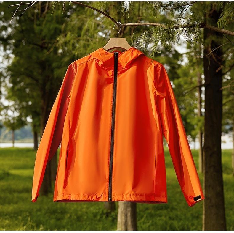 Thin Models of The Same Men and Women Windproof Fabric Rushing Fashionable Jacket YG-998