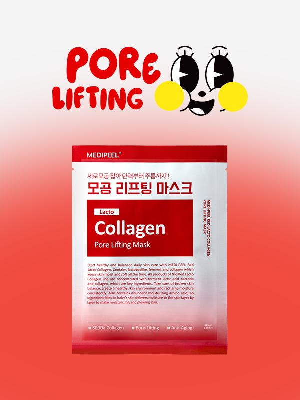 Medi-Peel Red Lacto Collagen Pore Lifting Mask 30ml