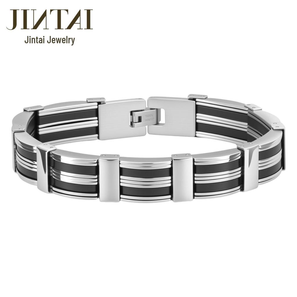 European and American Trendy Men's Stainless Steel Titanium Bracelet