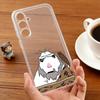 H-Hamster Caveman-N Phone Case For Samsung S22,S24,S30,S10,S21,S25,S23,S10,PIus,Ultra,5G,FE,lite Transparent Shell