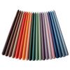 4Pcs Gradient Color Candle Conical Long Rod Candles Dripless Smokeless Candle Romantic Wedding Birthday Party Table Decoration