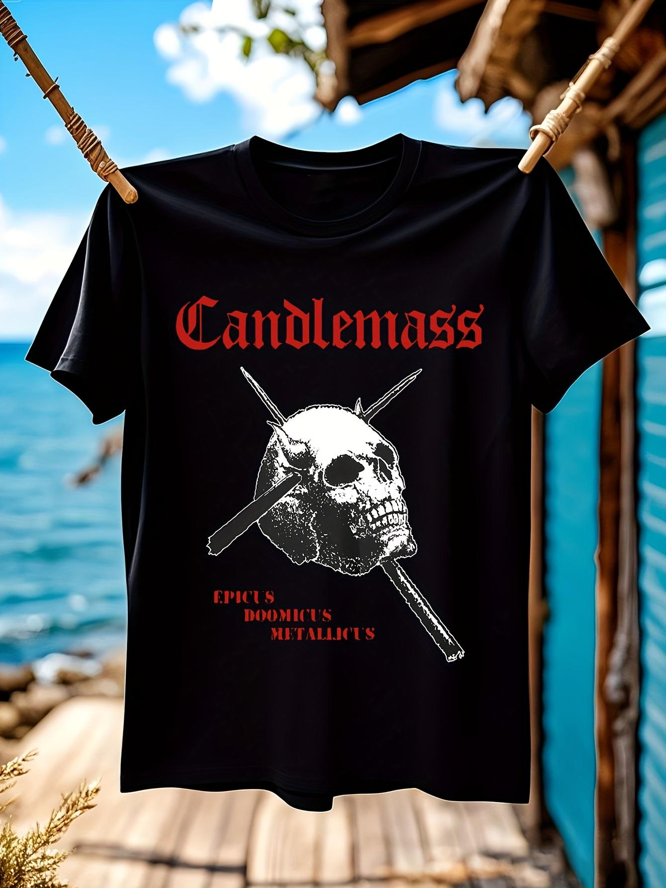 Candlemass Heavy Metal Graphic Tshirt Graphic Tshirt - Go... S
