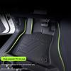 Universal TPE Car Floor Mats - Waterproof, No Odor, Anti-Slip, Wear-Resistant, Full Coverage for All Models.