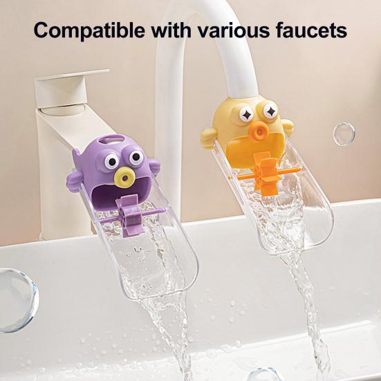 Faucet Extender for Toddlers U-shaped Sink Faucet Extender Splash-Proof Faucet Accessory for Bathroom Kitchen Bathtub