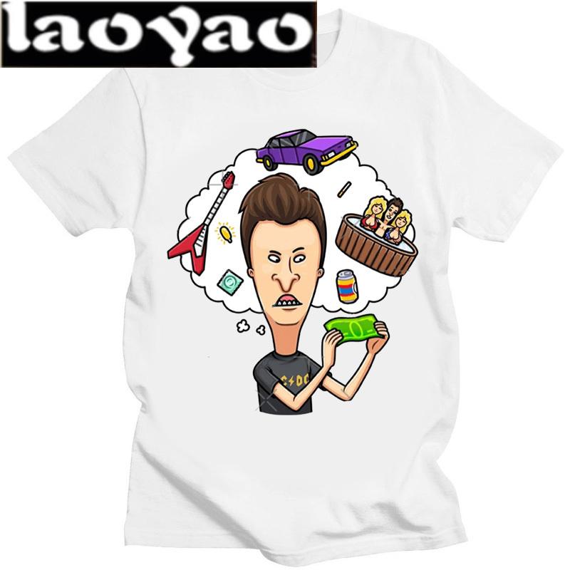 Beavis and Butthead BB Newest TShirt for Unisex Around The Christmas Tree Round Collar Basic Distinctive Birthday Gift Tops