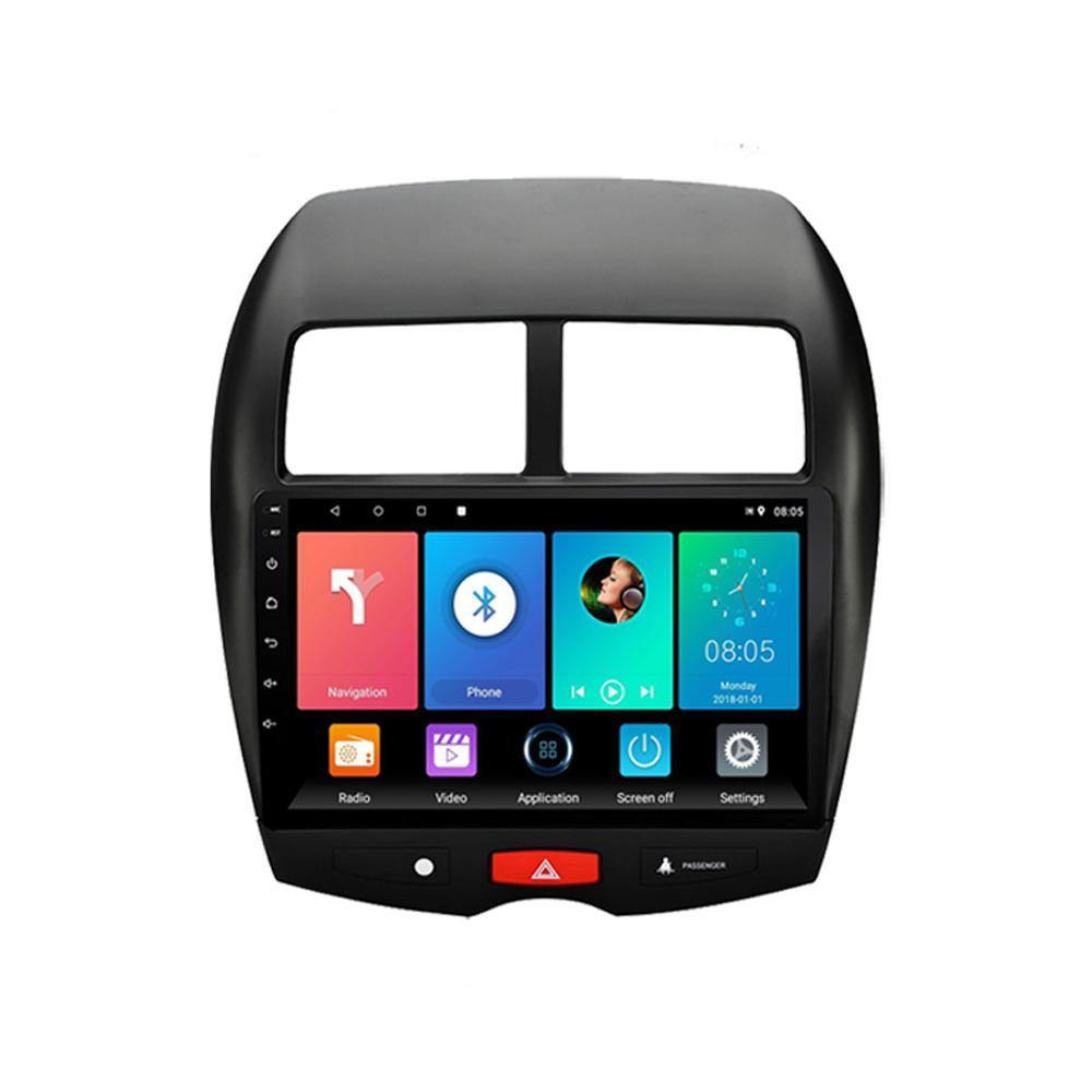 2 Din Android 11 Radio samochodowe dla Mitsubishi ASX 1 2010-2016 Peugeot 4008 nawigacja multimedialny odtwarzacz wideo radioodtwarzacz stereo Carplay WIFI 1 + 16GB