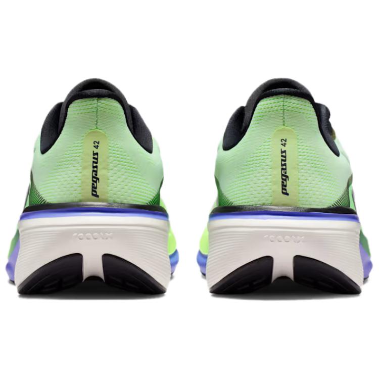 Nike Pegasus 42 Buty sportowe męskie Road Volt Tint Sapphire Lime Blast Black Spruce Zielone IB1873-702