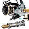 SOUAGYILANG Travel Fishing Reel 12 BB Light Weight Ultra Smooth Powerful Spinning Reels for Freshwater Saltwater Trolling Reel