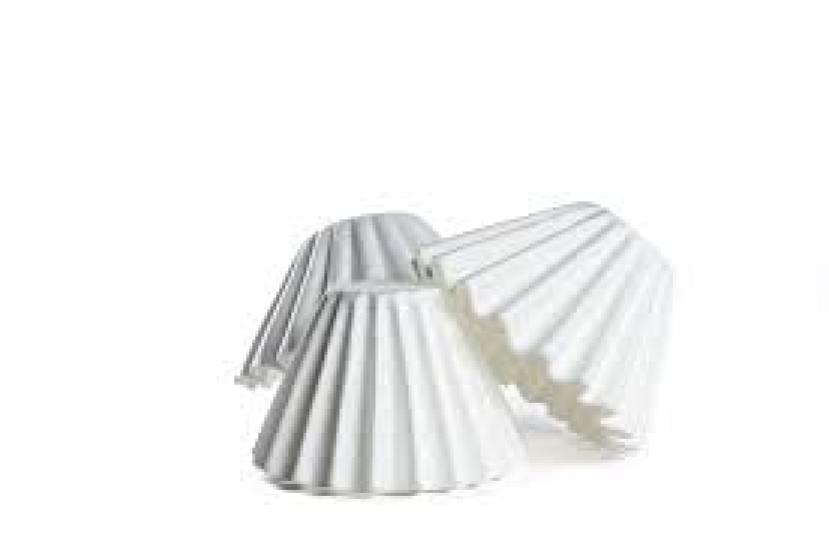 Kalita 22212 Filtr falowy 100 sztuk w opakowaniu biały KWF-185