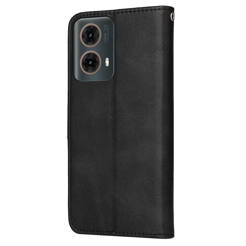 Etui portfelowe z PU skóry z klapką folio na telefon Motorola Moto G85 5G/S50 Neo 5G