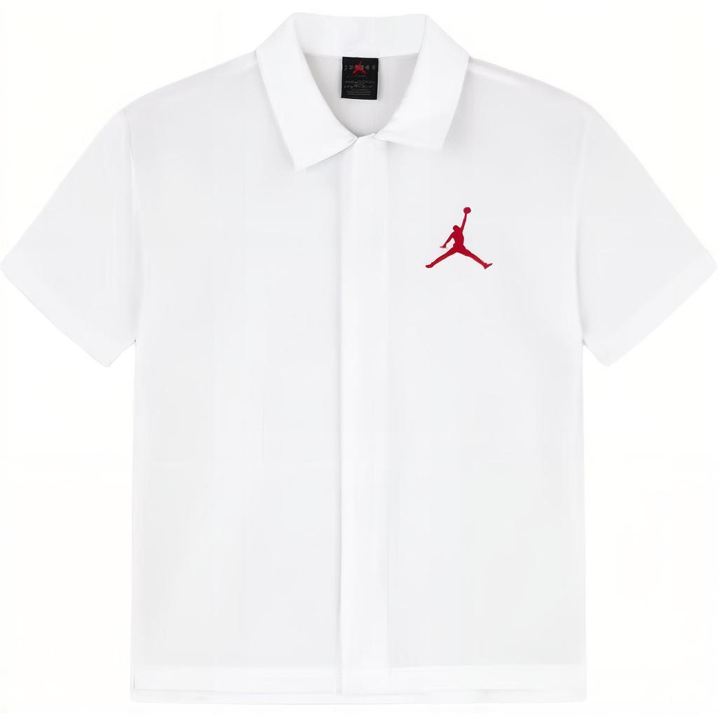 New Jordan Letter Kids' Top Summer Children Aged 3 7 Years Old White HM4779-100