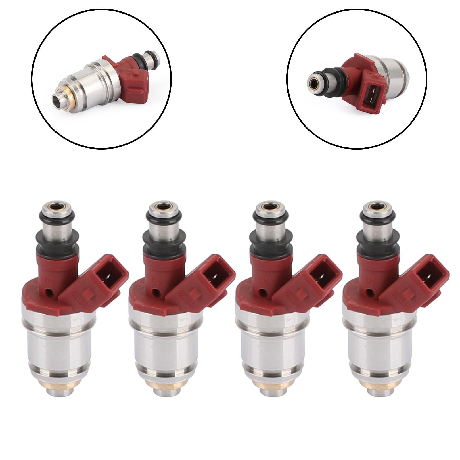 

4Pcs Fuel Injectors 16600-86G00 Fit for 1990-1995 Nissan Pickup D21 2.4L I4