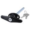 Alloy Connecting Rod Garage Door Lock T Handle Lock