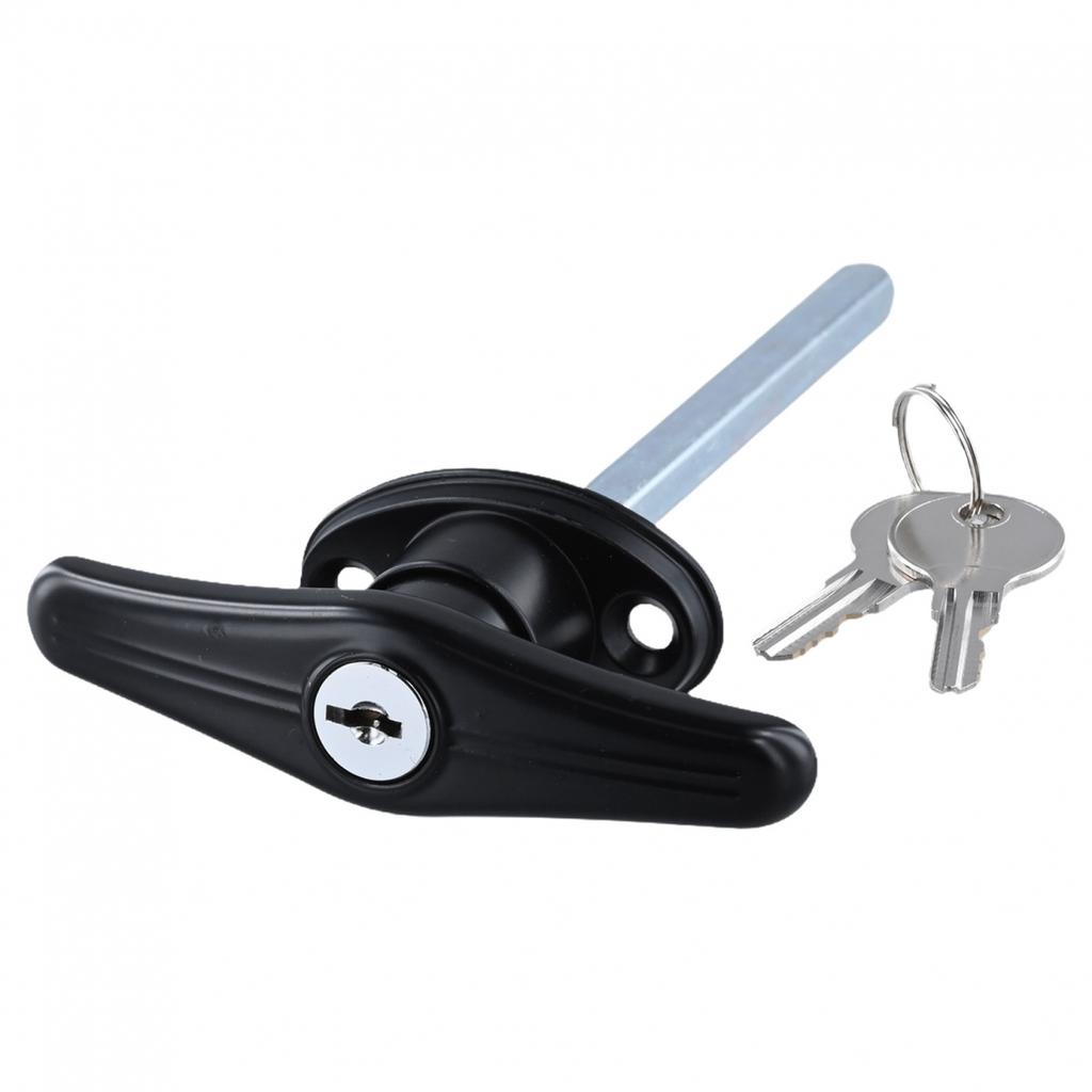 Alloy Connecting Rod Garage Door Lock T Handle Lock