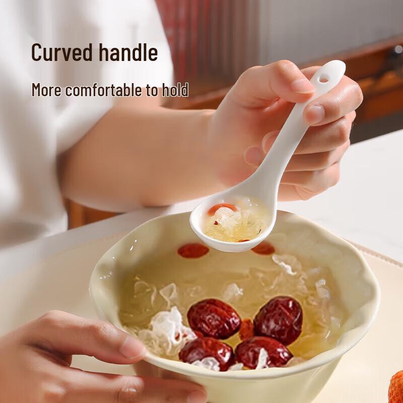 Maxcook 4-Piece Ceramic Spoon Set