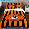 3PCS Lori-ent Football Club Bedding Set,Including 1pc Duvet Cover And 2pcs Pillowcases Perfect for Bedroom, Dormitory, Fan Christmas gift