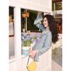Early autumn French gentle wind long-sleeved dress women's summer high-end long dress two-piece set