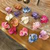1Pair Sandals Decorations Flower Shoe Accessories Vacation Style Removable Butterfly Orchid Shoes Charms Diy Shoe Buckle
