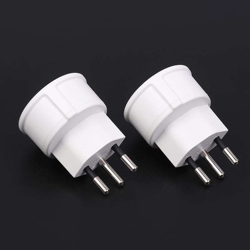1 Stück Eingebetteter Schweizer Adapter Konverter Stecker Eu De Deutschland Steckdose 3-polige Schweizer Stecker Adapter Schweizer Stecker werden zu französischen Steckern