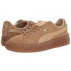 Puma Suede Platform Comfortable Low-Top Sneakers Women Sneakers Brown 363559-03