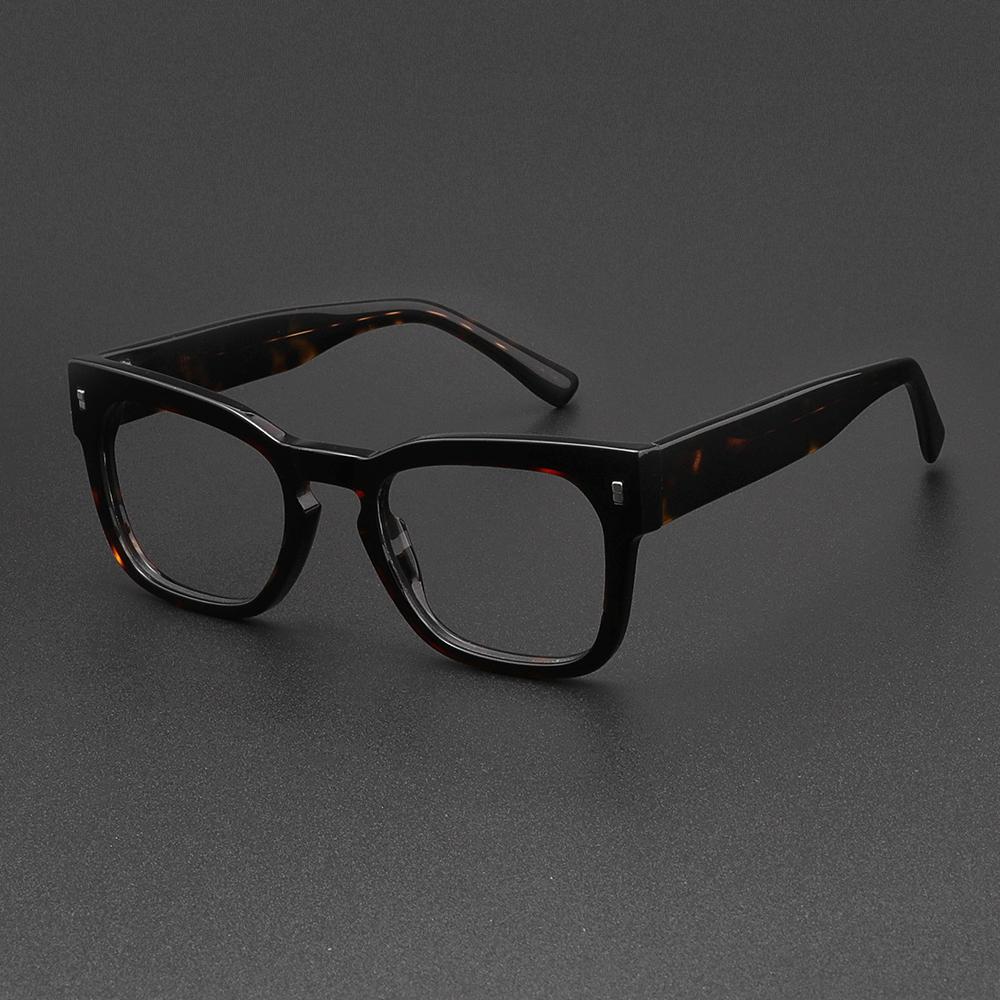 

Handmade Acetate Reading Glasses Men Retro Eyeglasses Frame Women Luxury Brand Design Customize Myopia Presbyopia Prescription