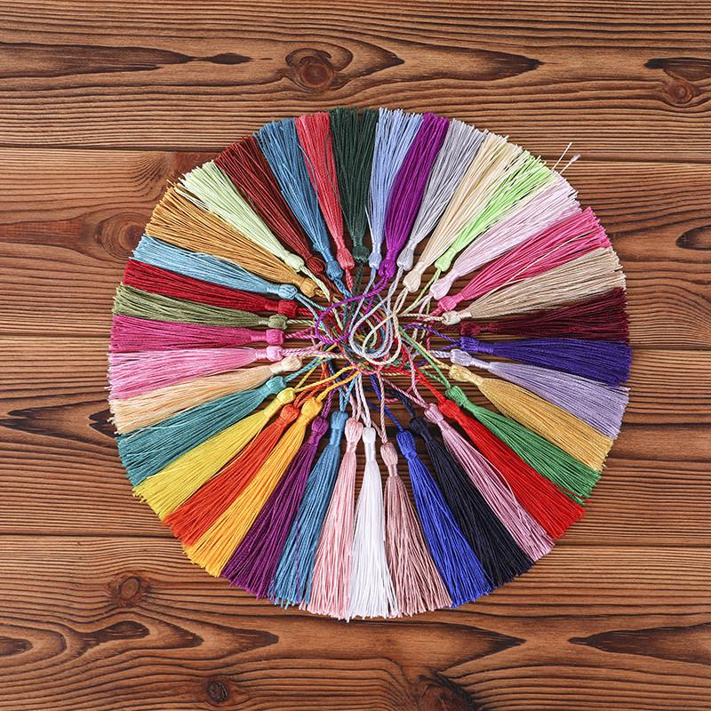 Ciucuri cu noduri chinezești din poliester și ciucuri cu semne de carte