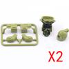 Military Building Blocks Solider Figures Weapons RPG Equipment  Vest Equipment Accessories Bomb Disposal Suit Samurai Sword MOC