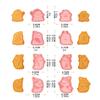 8Pieces Cookie Molds Halloween Biscuit Cutter Ghostly Shape Cookie Molds Baking Tool Suitable for Familys Gatherings