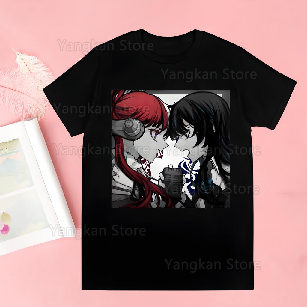 Ado WELTTournee T-Shirt Damen Kurzarm Rundhals T-Shirt Weißes T-Shirt Damen Grafik-T-Shirts Unisex Oberteile T-Shirt