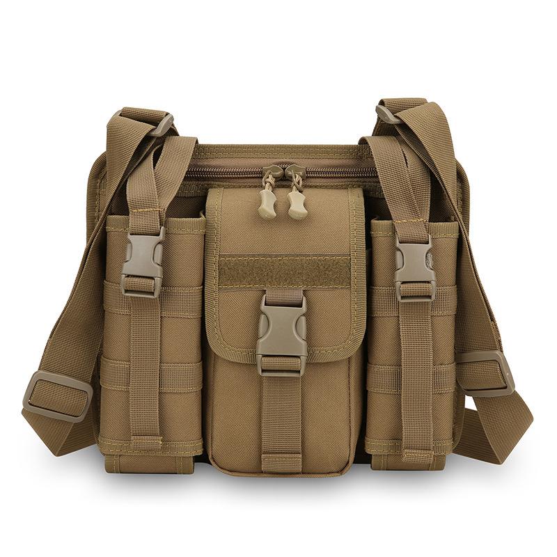 Large Capacity Men's Crossbody Bag Outdoor Sports Shoulder Bag Water Kettle Bag
