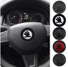 ZQQP2 Auto Lenkrad Aufkleber Decal Auto Innenzubehör Für Rapid Fabia Octavia Yeti Superb Scala Kodiaq Karop Kamiq